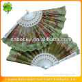 Promotional new designs lace wedding fan